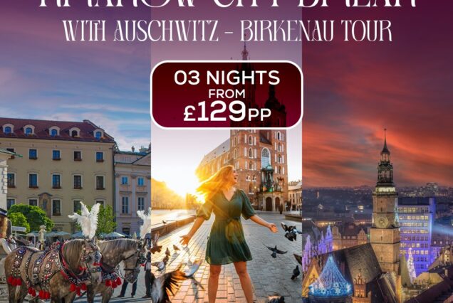 🇵🇱✨ Explore the charm of Kraków & uncover history at Auschwitz-Birkenau 🕊️💔